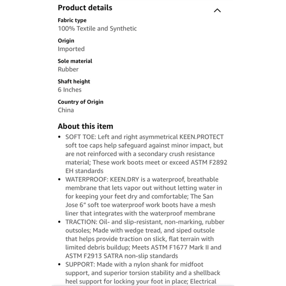 KEEN Utility Work Boots Waterproof men’s 11.5EE - Picture 10 of 11